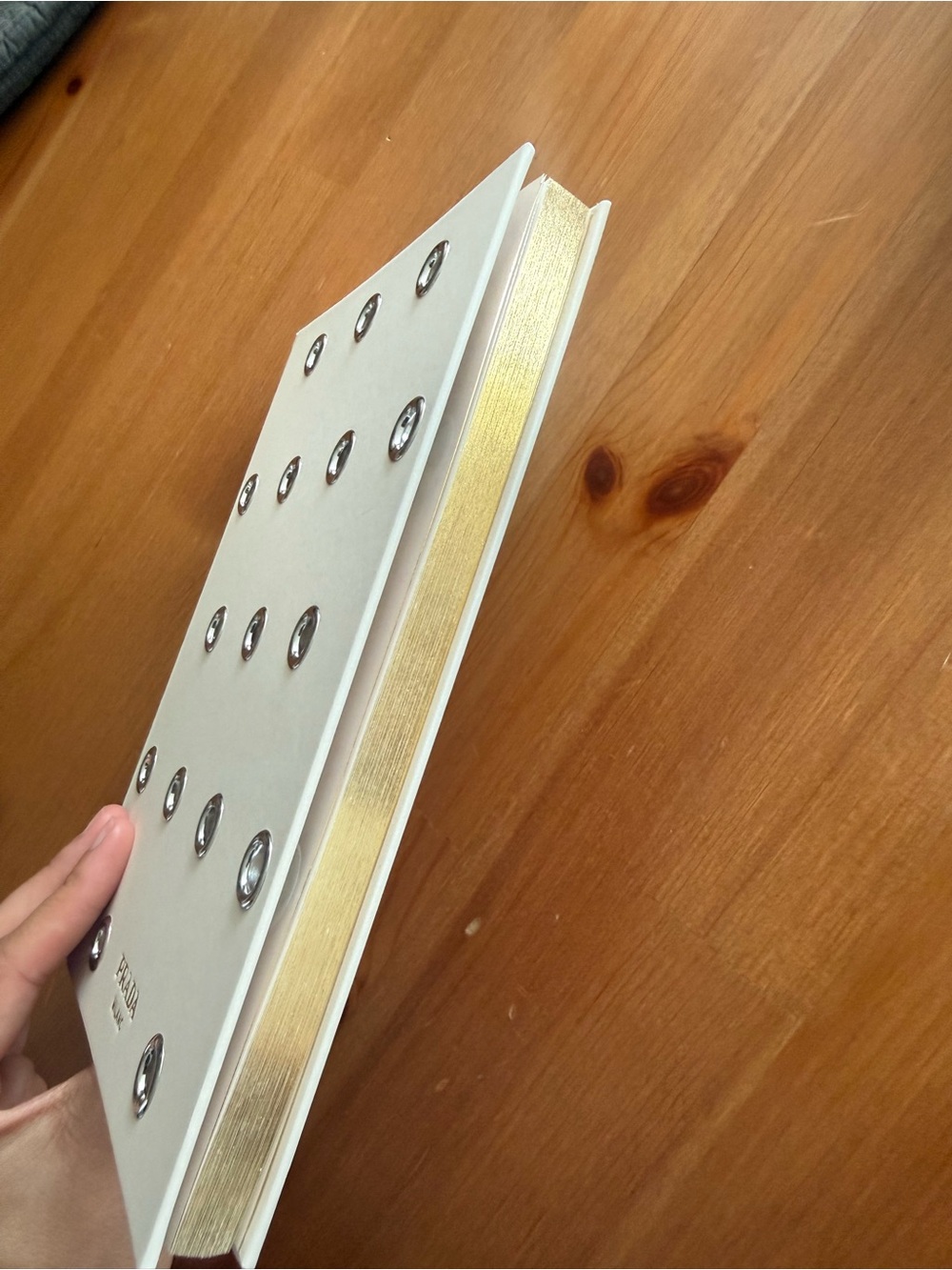 Prada Studded Notebook - Picture 4 of 5